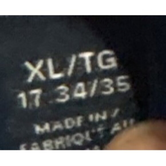 Nautica Shirt Mens XL Blue Plaid Flip Cuff Long Sleeve Button-Down Sz 17 - Picture 5 of 8